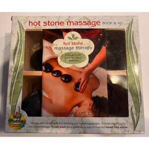 Hot Stone Massage Therapy Book & Kit By Mud Puddle "Total Mind-Body Experience"